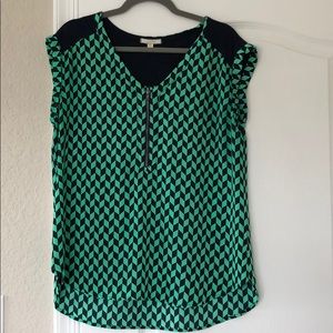 Gently Used Pleione Blouse Sz LG